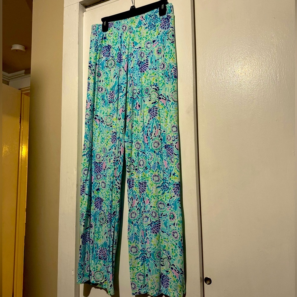 Lilly Pulitzer Resort Wear Wide Leg Pants 💚
